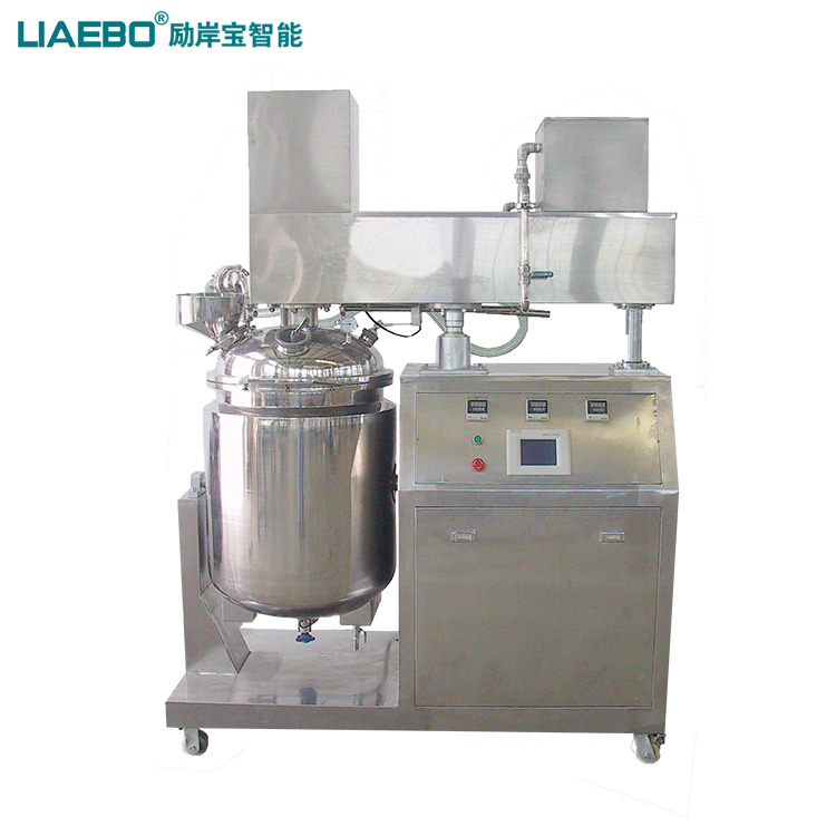 100L真空均質(zhì)乳化機組